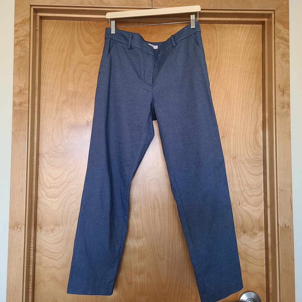 LOFT Blue Riviera Slim Pant, Size 8T, NWOT